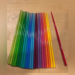 Moma Design Store Set Of 11 Rainbow Chopsticksy